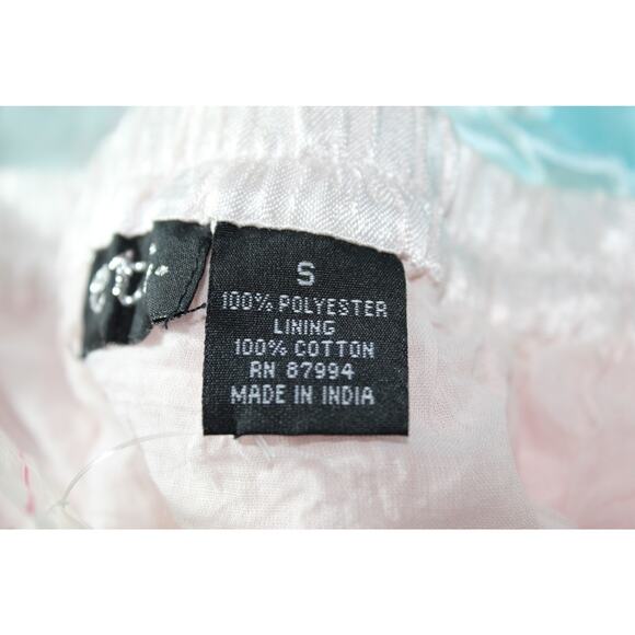 etc. Vintage 90's Deadstock Fairy Magical Asymmetrical Ombre Skirt Small - Picture 3 of 13